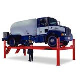 Rotary 4 post runway type drive on lift 194" 18000 LB  SM18N000
