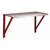 Shureshop Wall Mounted Workbench with Stainless Steel Top 811131
