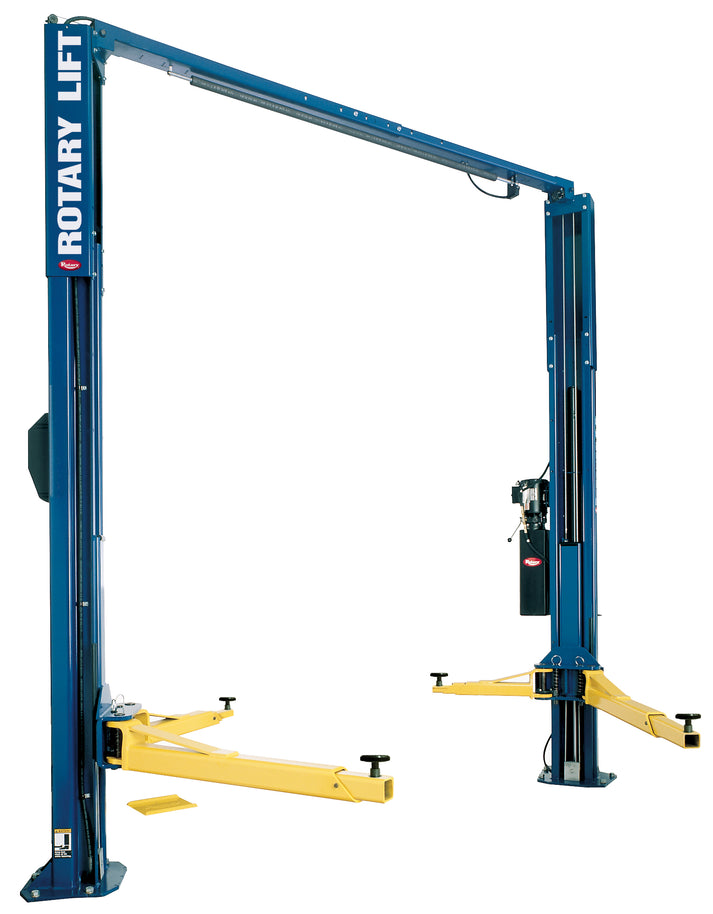 SPO10-FA - Rotary 10,000 lb Cap. 2-Post Sym. Lift w/ FA Adapters ...