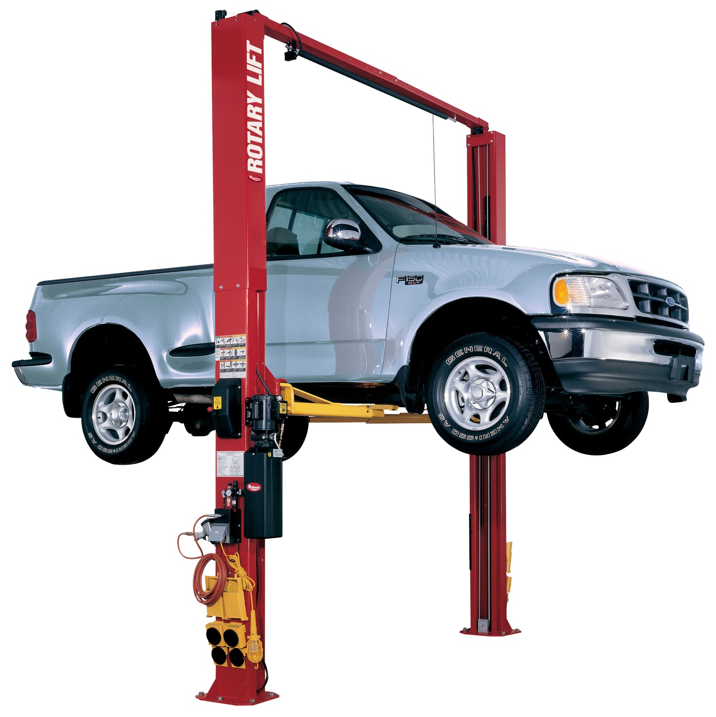 SPO10-RA - Rotary 10,000 lb Cap. 2-Post Sym. Lift w/ RA Adapters